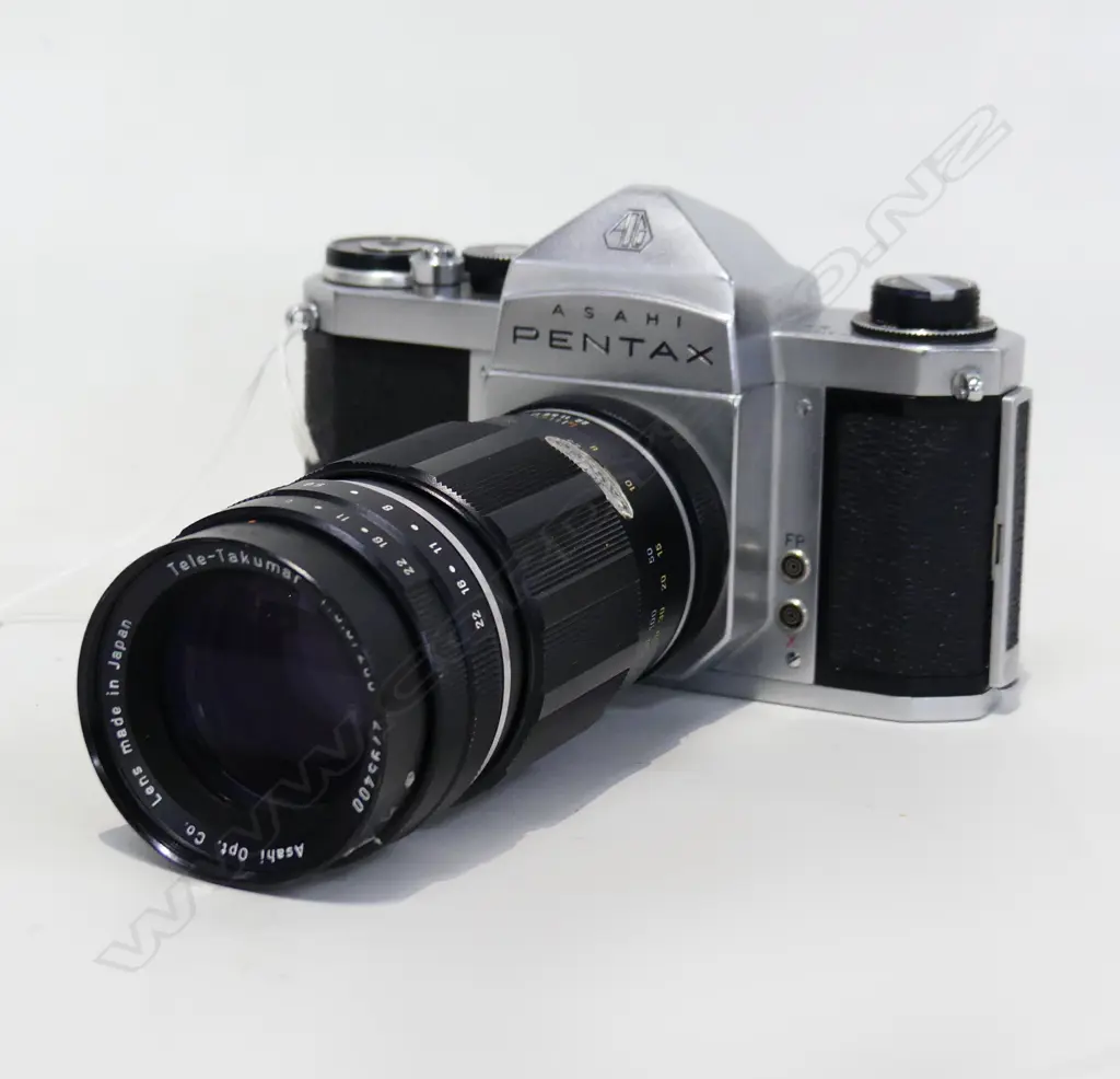 PENTAX ASAHI CAMERA w. LENS Image 1++