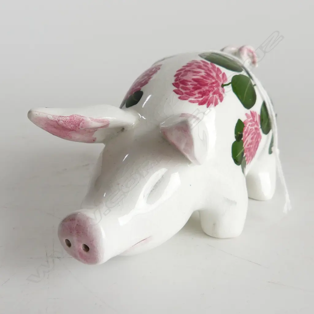 PLICHTA PIG FIGURINE LONDON ENGLAND L. 120mm Image 1++