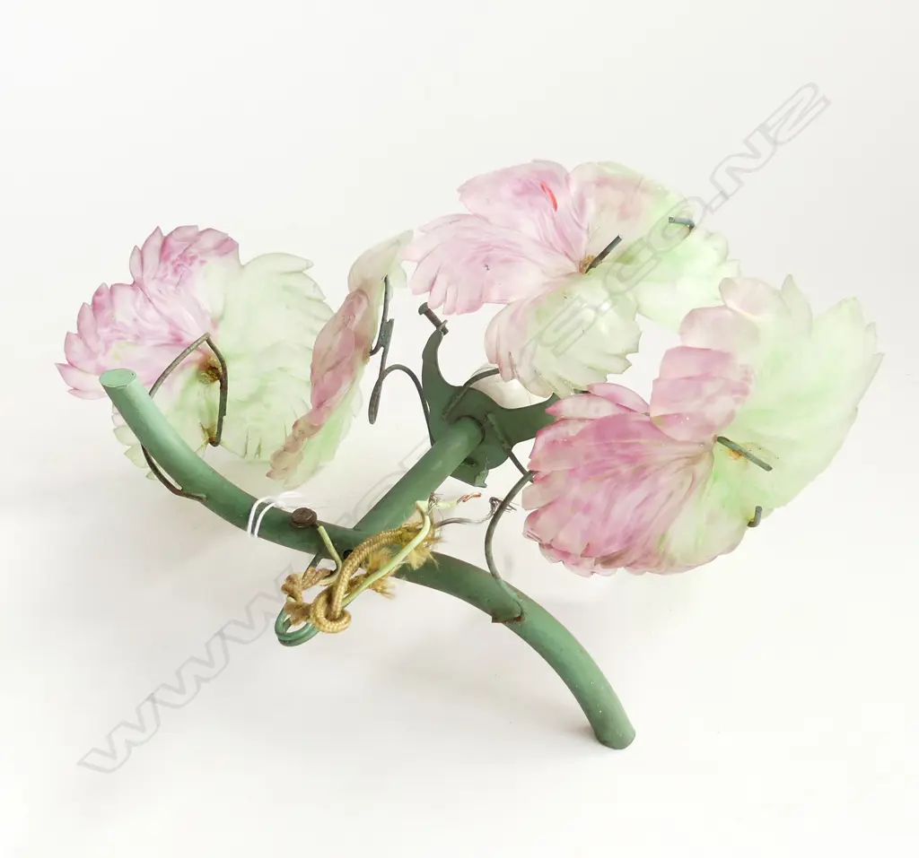 MURANO GLASS LEAF LIGHT FITTING Image 1++