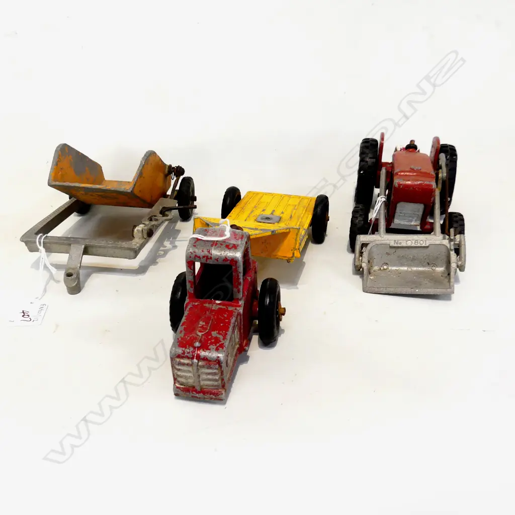 FUNHO 2 WHEEL TRACTOR & TRAILER L290 FRONT LOADER TRACTOR L220MM & TRAILER  Image 1++