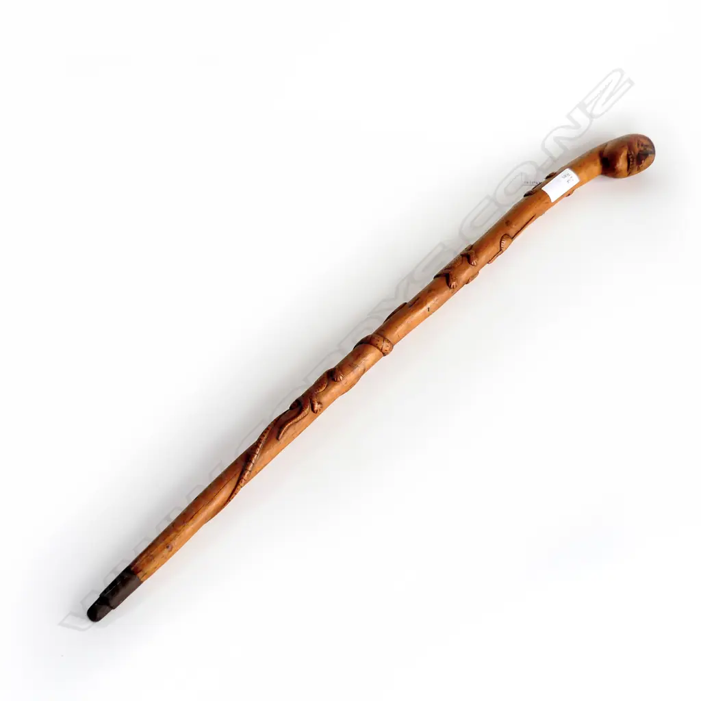 FUNKY CARVED  WALKING STICK H890MM  ZA24705 Image 1++
