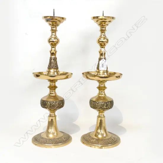 PR PRICKET CANDLESTICKS H.440mm