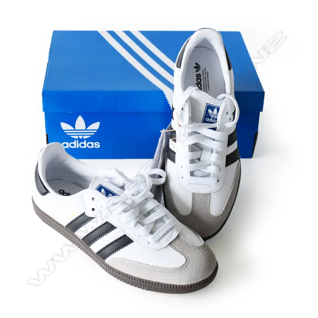 ADIDAS SAMBA OG SHOES NEW - WHITE UK: 4.5 / US 5 / F: 37 1/3 Image 1++