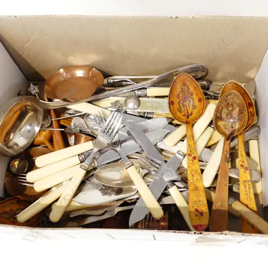 BOX LOT ASST. CUTLERY