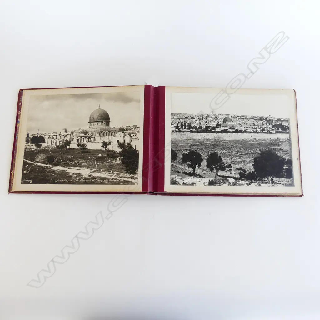 C.1900 PHOTO ALBUM 'VIEWS FROM EGYPT' 260x345mm Image 1++