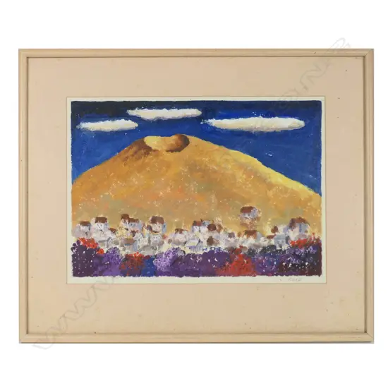 CHARLES ROSE, MT EDEN, WATERCOLOUR, SIGNED, 355 X 260mm
