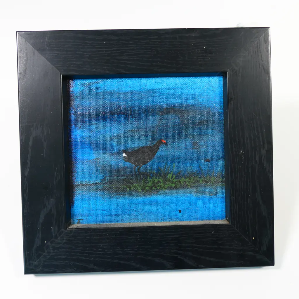 Alan Taylor (NZ 1933-2016) Small Pukeko, Image 1++