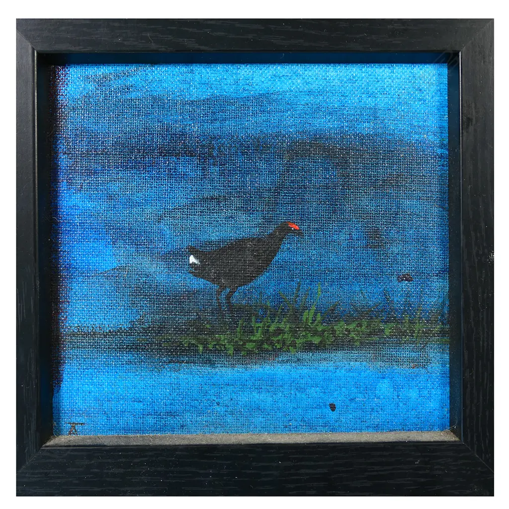 Alan Taylor (NZ 1933-2016) Small Pukeko, Image 1++
