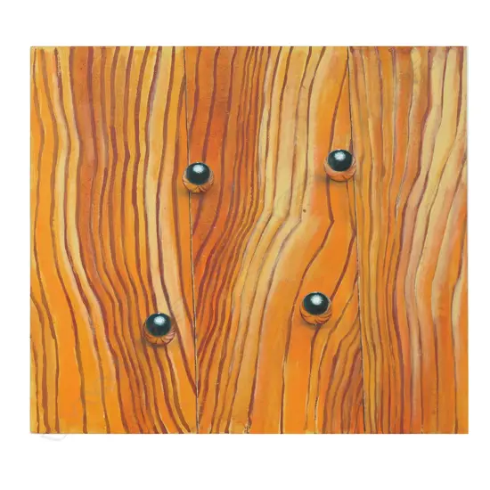 GEORGE RITCHIE, ‘STEEL BALLS’, 1993, OIL ON CANVAS, SIGNED, 470 X 530mm