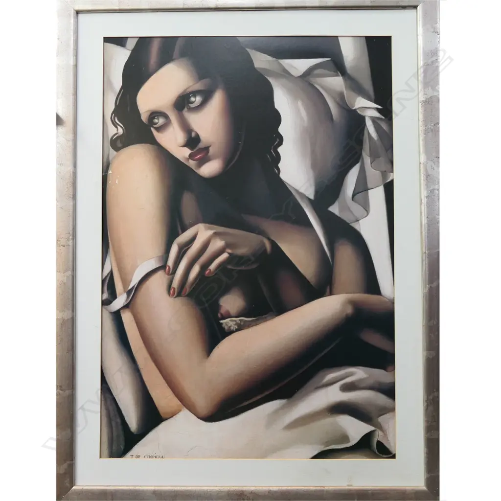 TEMARA LEMPICKA MODERN PRINT 'THE CONVALESCENT' 1932. 745x515mm Image 1++