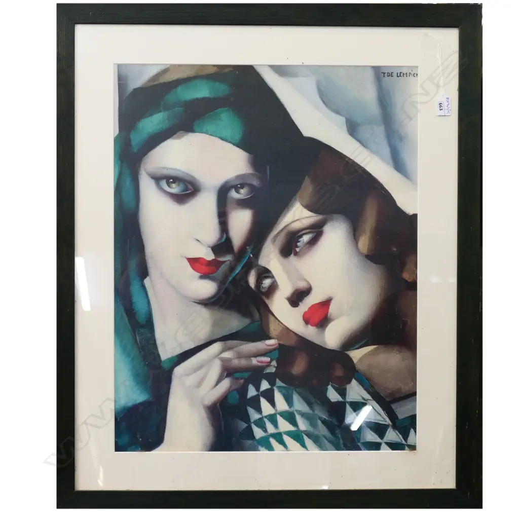 TEMARA LEMPICKA PRINT 640x500mm Image 1++