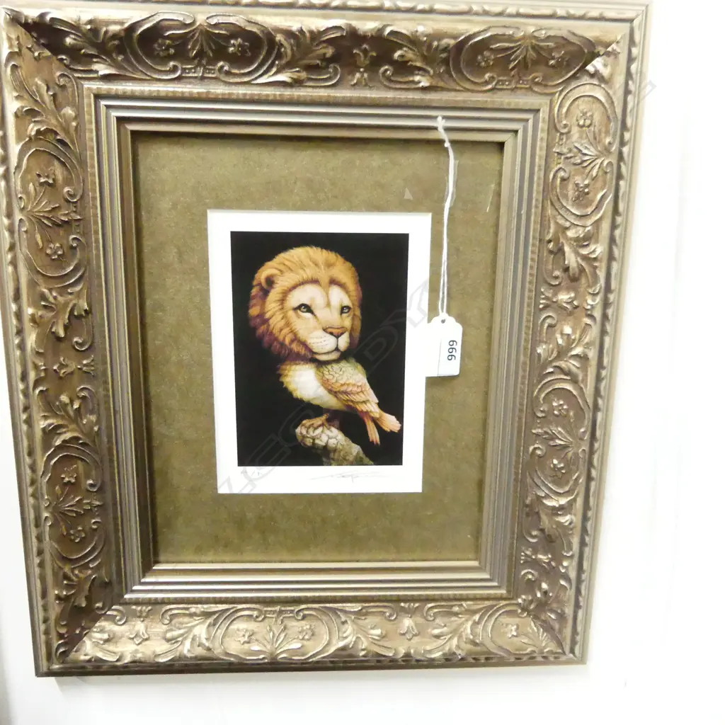 NAOTO HATTORI (JAPAN b.1975) 'ANZU' PRINT ED. 24/30 165x120mm  Image 1++