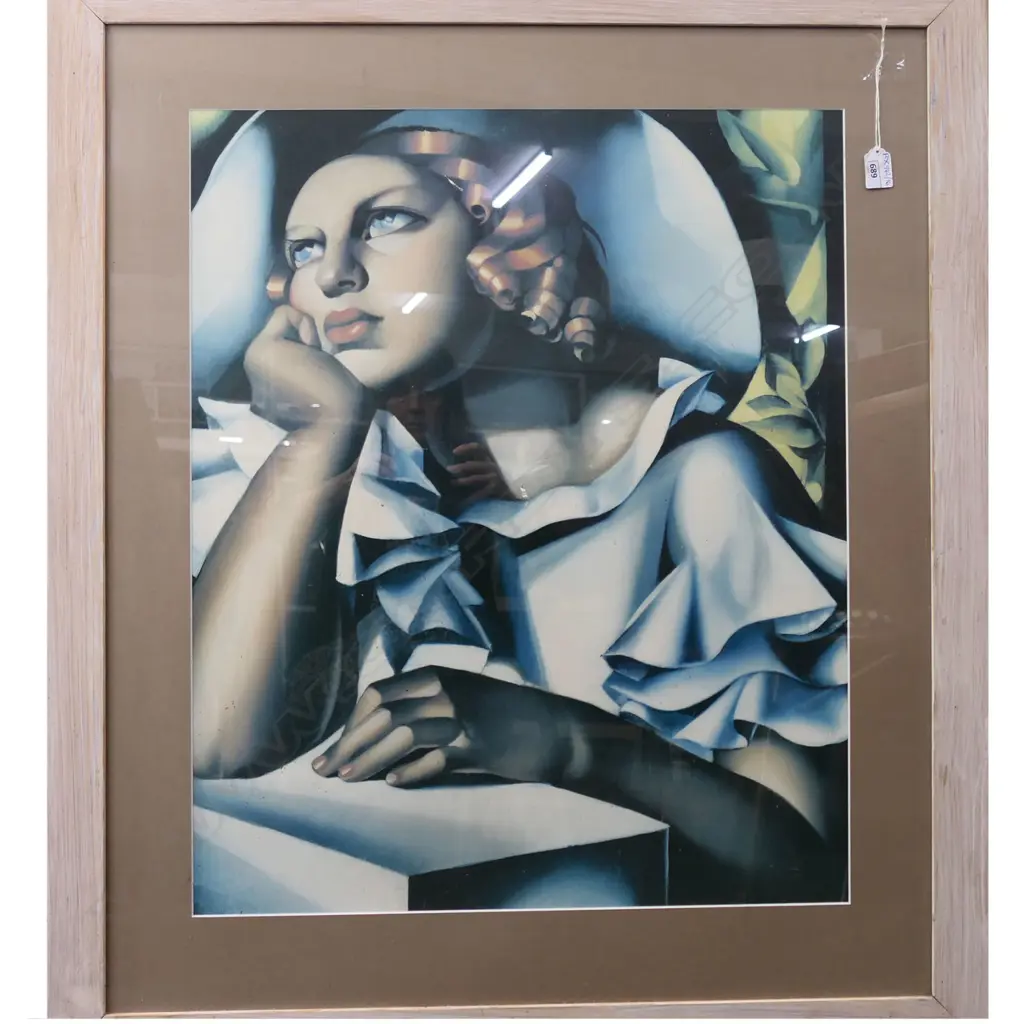 TEMARA LEMPICKA PRINT 695x575mm fly spots Image 1++