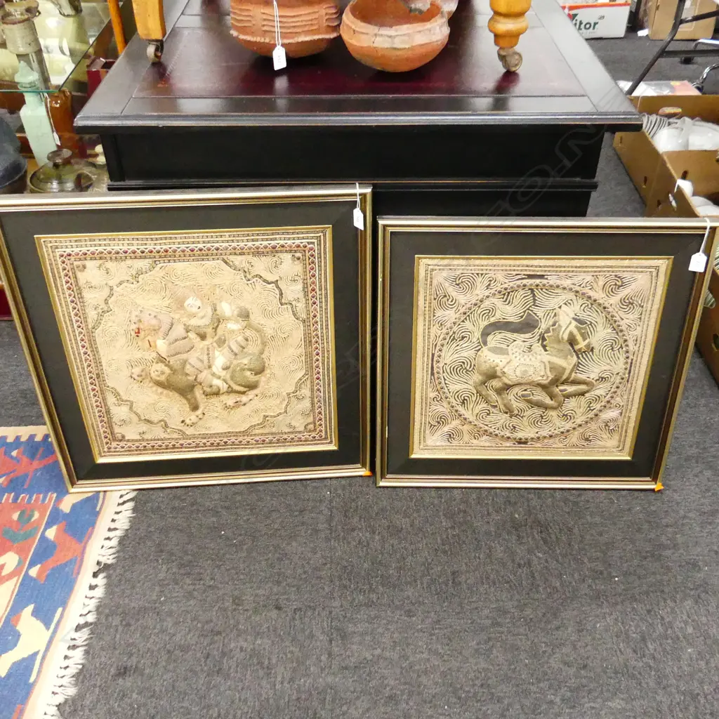 NEAR PR THAI EMBROIDERED ARTWORKS 430x445mm / 490x485mm Image 1++