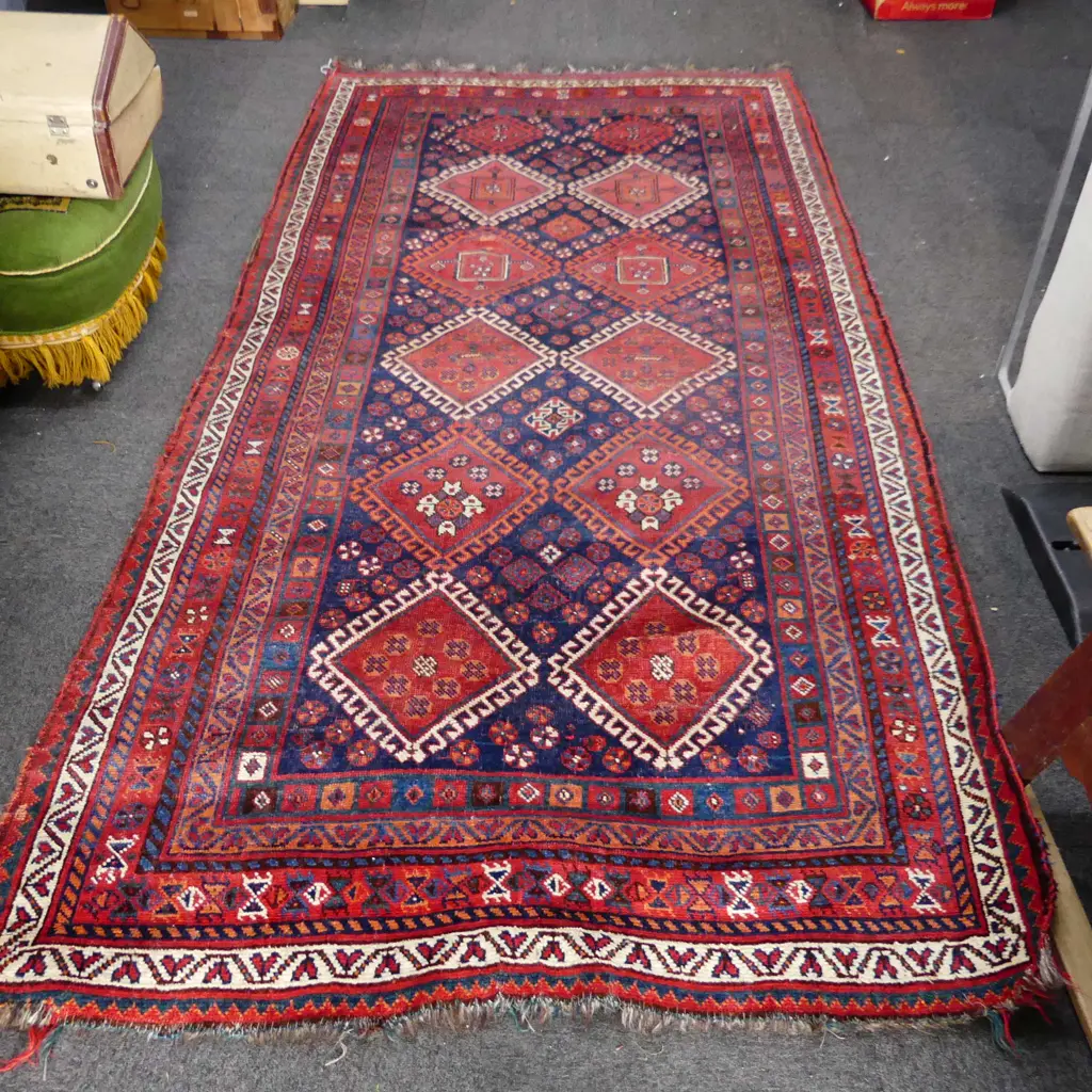 LG HAND KNOTTED ALL WOOL  IRANIAN LURISTAN TRIBAL RUG 3150x1550mm Image 1++
