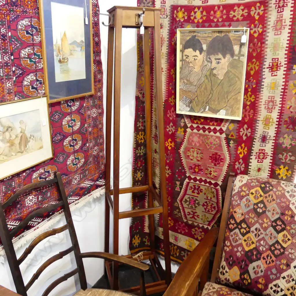 1920'S FREE STANDING HAT & COAT RACK A/F Image 1++