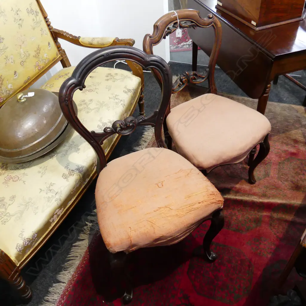 PR VICTORIAN BALLOON BACK CHAIRS Image 1++