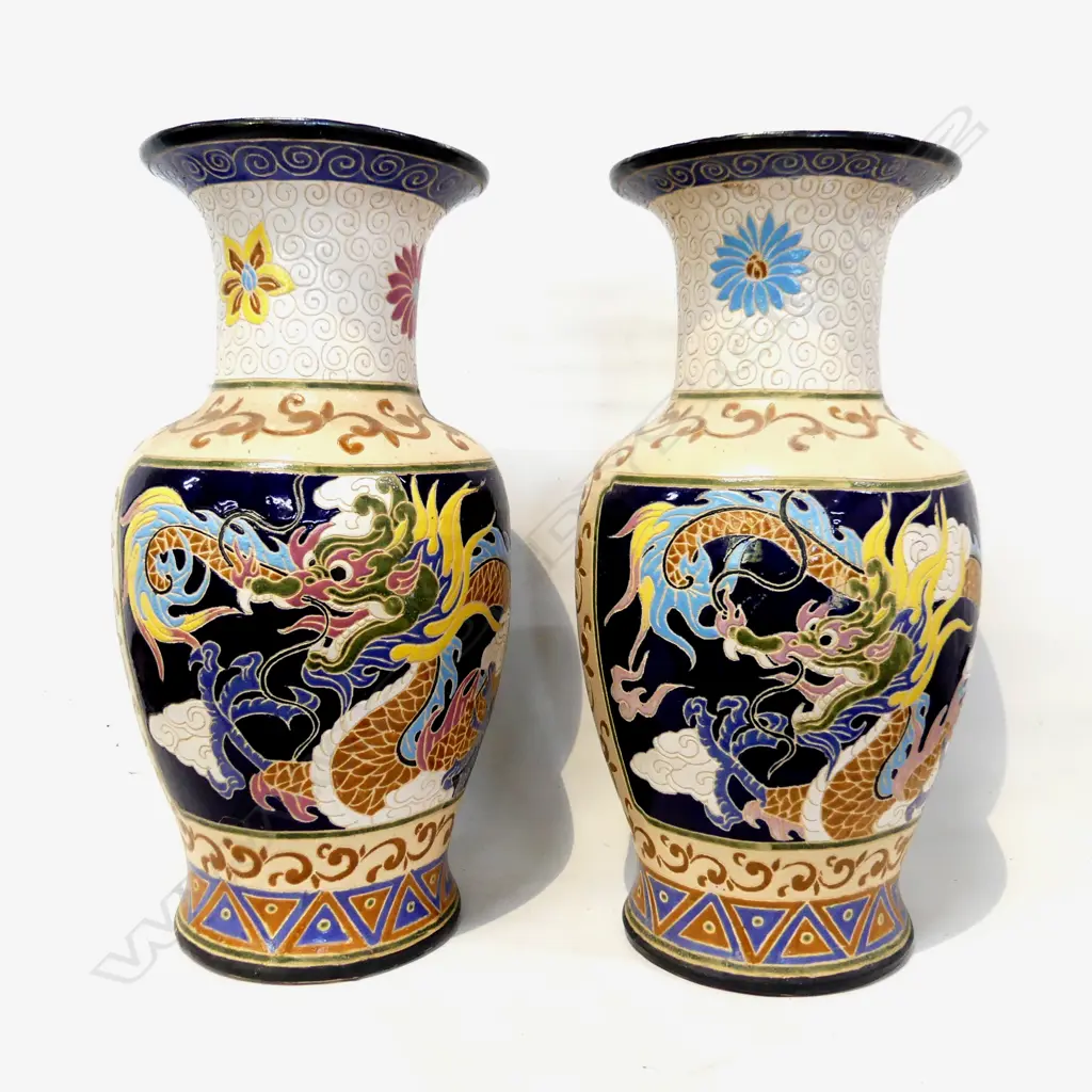 PR LG ORIENTAL VASES H.540mm Image 1++