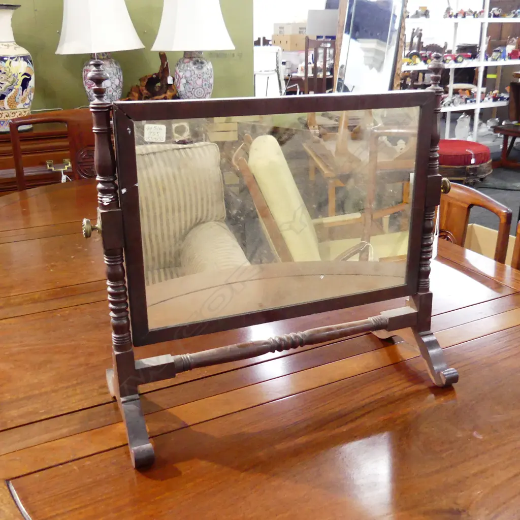 ANTIQUE STYLE VANITY SWING MIRROR 485x220x475mm Image 1++