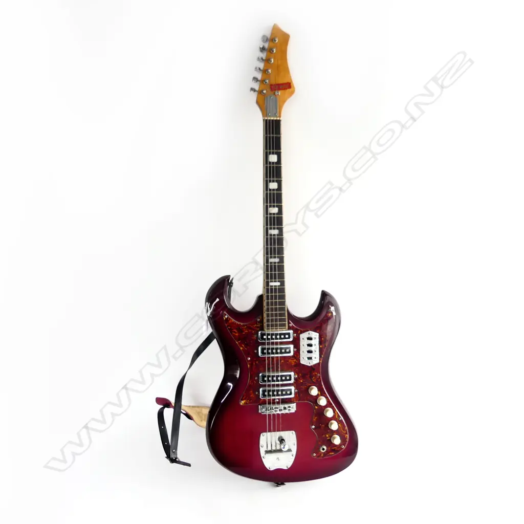 TEISCO ELECTRIC GUITAR, C1964 - COMES WITH CASE  Image 1++