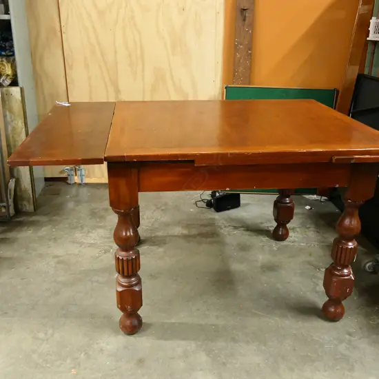 WOODEN DINING TABLE