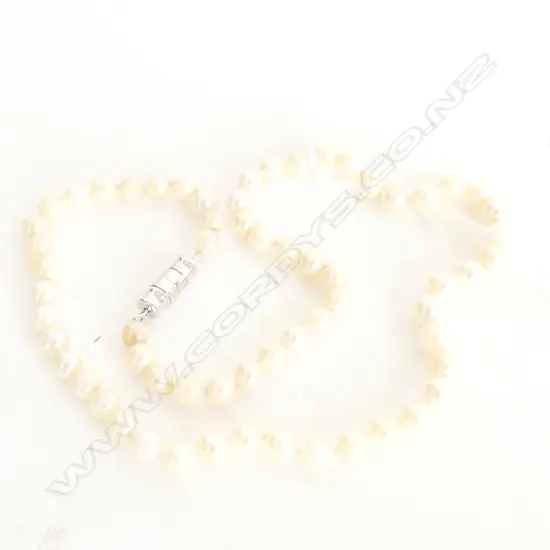 PEARL CHOKER NECKLACE L.350mm...