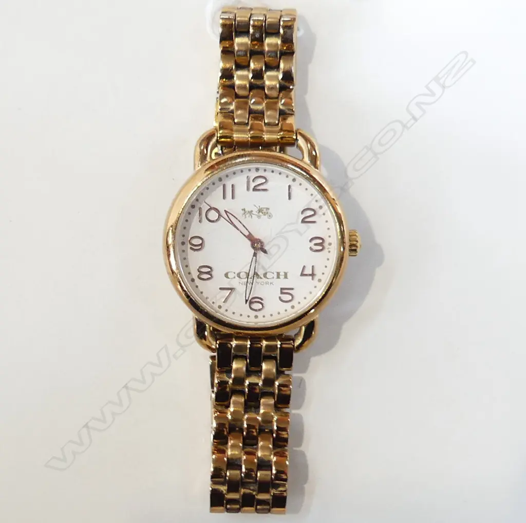 COACH LADIES FASHION WATCH (NEW BATTERY) Image 1++