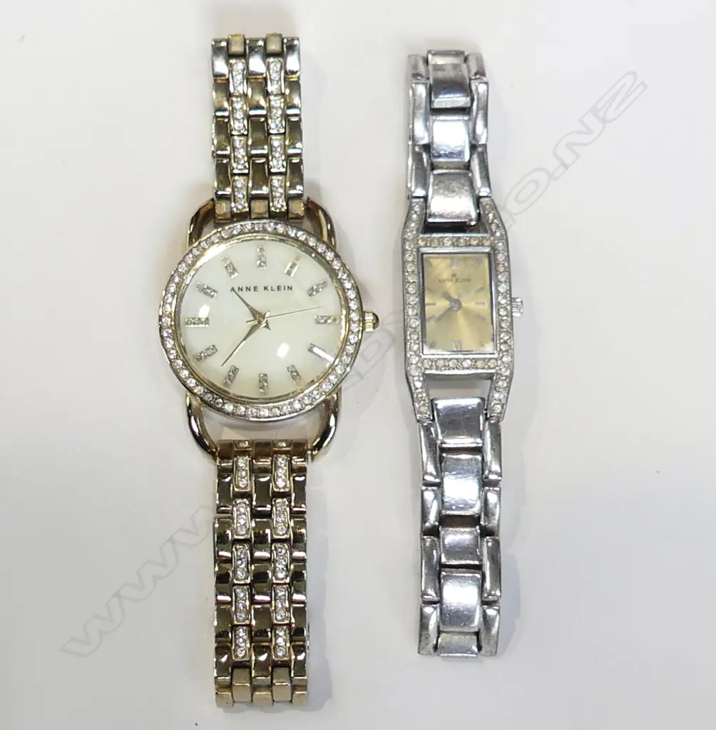 2 ANNE KLEIN LADIES WATCHES (NEW BATTERIES) Image 1++