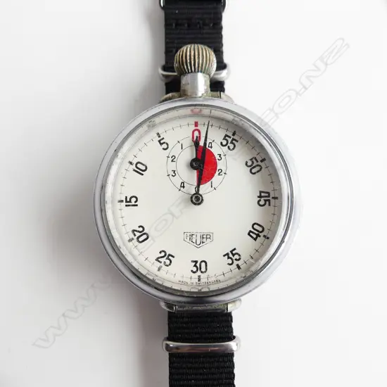 VINTAGE WEARABLE HEUER YACHT TIMER, WORKING, C 1960'S