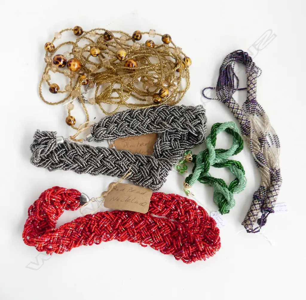 ASST BEAD NECKLACES Image 1++