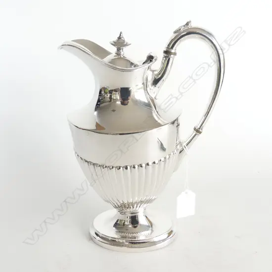 SILVER PLATE JUG H.230mm