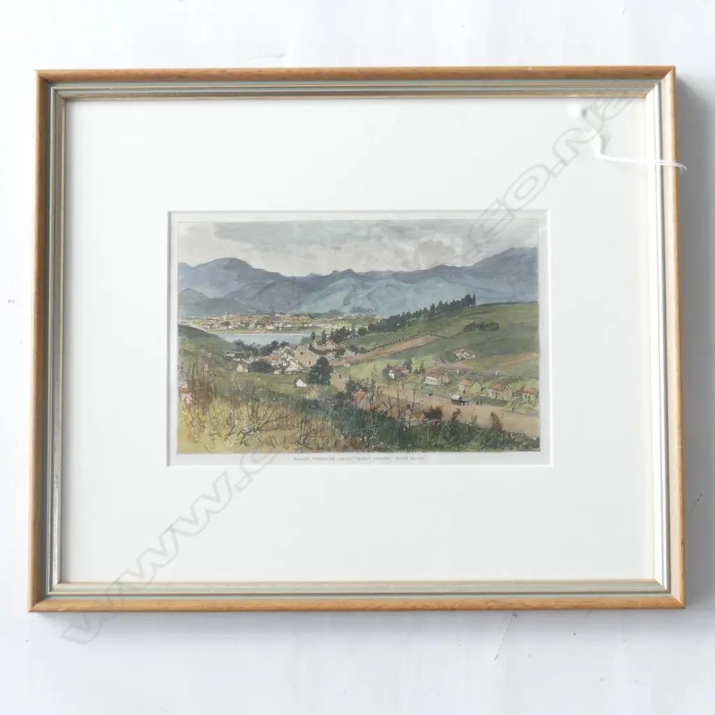 HAND PAINTED COLOURED PHOTO - 'NELSON SLEEPY HOLLOW', 220 X 140mm Image 1++