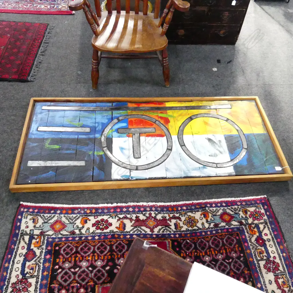 LGE MULTI MEDIA ARTWORK by Mark Dimock 'Connected' 1470 x 700mm Image 1++