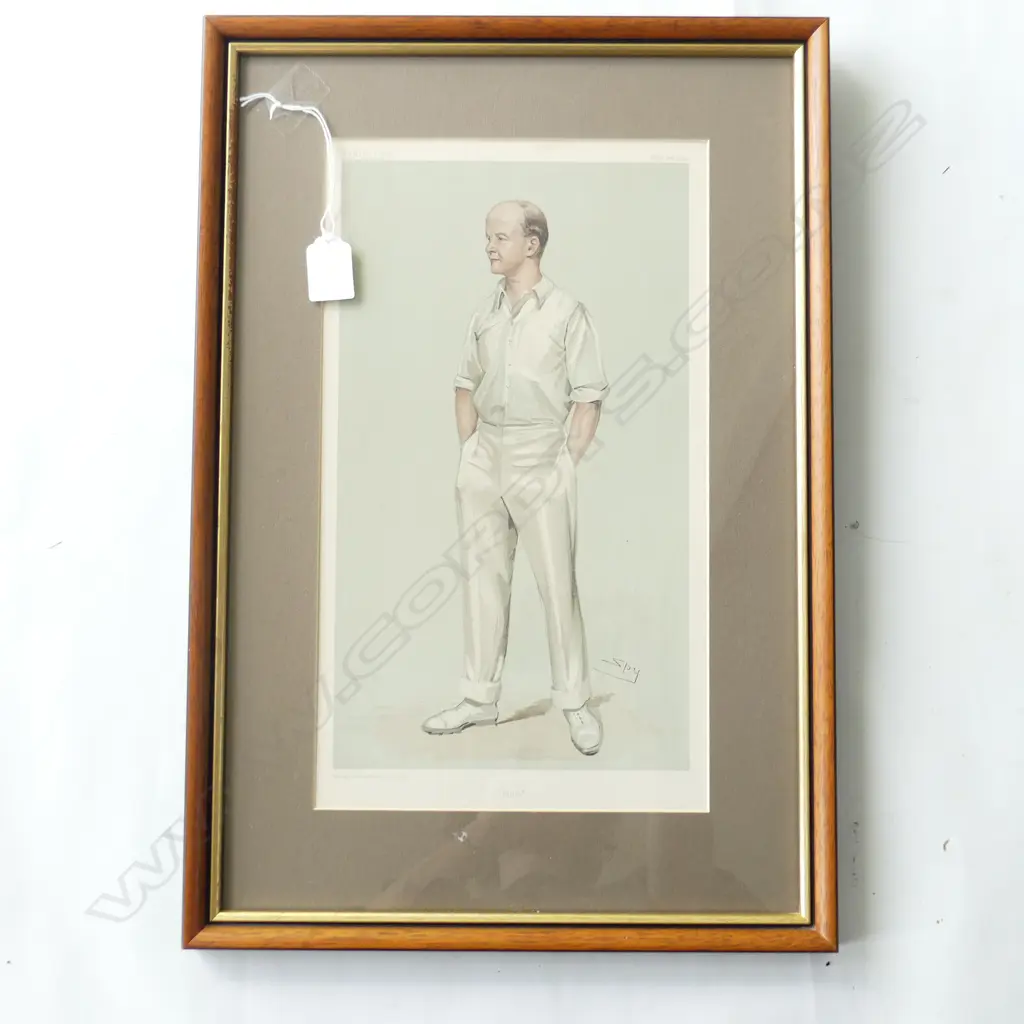 VANITY FAIR FRAMED POSTER ' PLUM'  1903,  360 X 205mm Image 1++