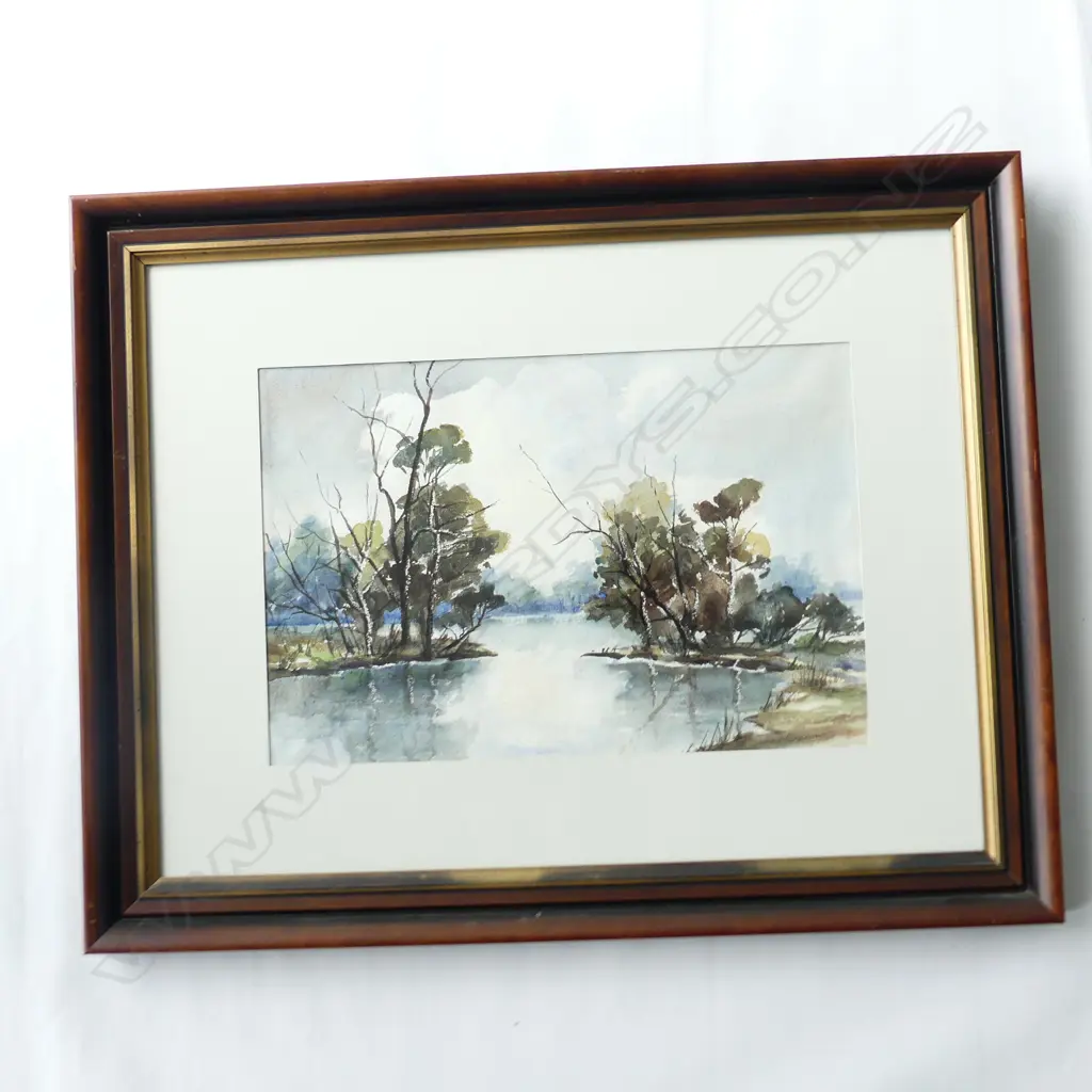 ISMAY COULING, WATERCOLOUR, SIGNED, 375 X 250mm Image 1++