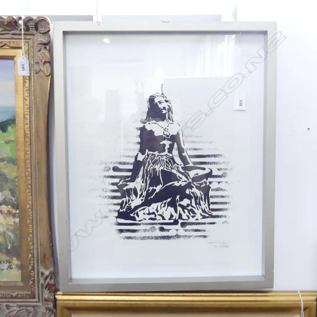 PANIA OF THE REEF PRINT SIGNED COMPONENT 2/80 400x350mm Image 1++