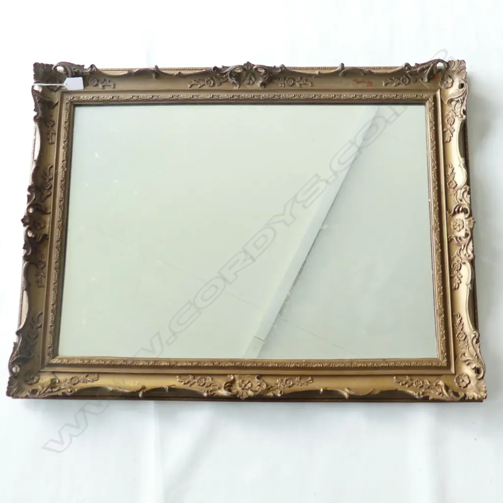 GILT FRAMED MIRROR 650x850mm Image 1++