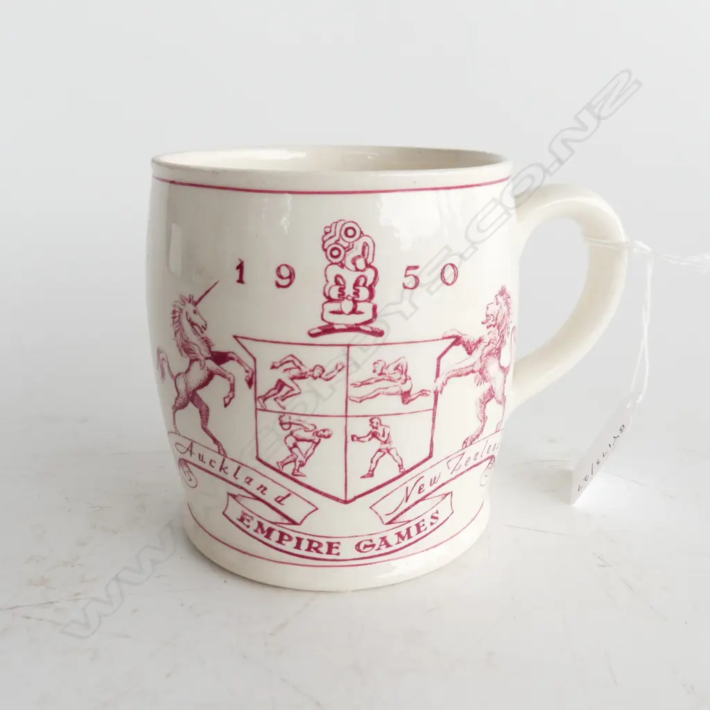 C/LYNN 1950 EMPIRE GAMES MUG H100MM Image 1++