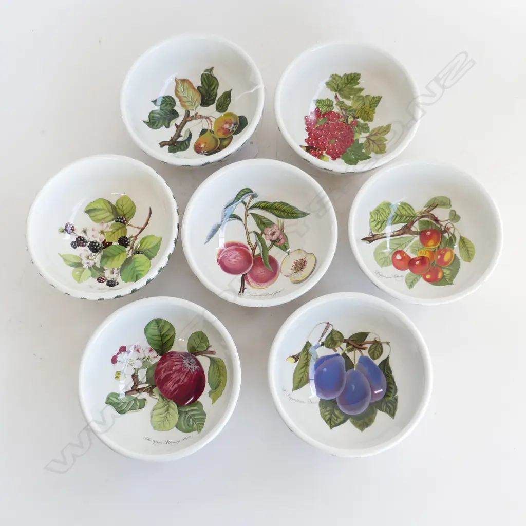 7 PORTMEIRION POMONA CEREAL BOWLS 140mm dia Image 1++