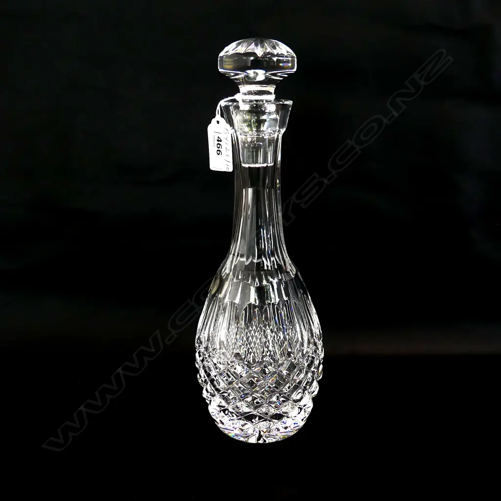 WATERFORD COLLEEN CRYSTAL DECANTER MADE IN IRELAND WITH LABEL NEVER USED H. 280mm Image 1++