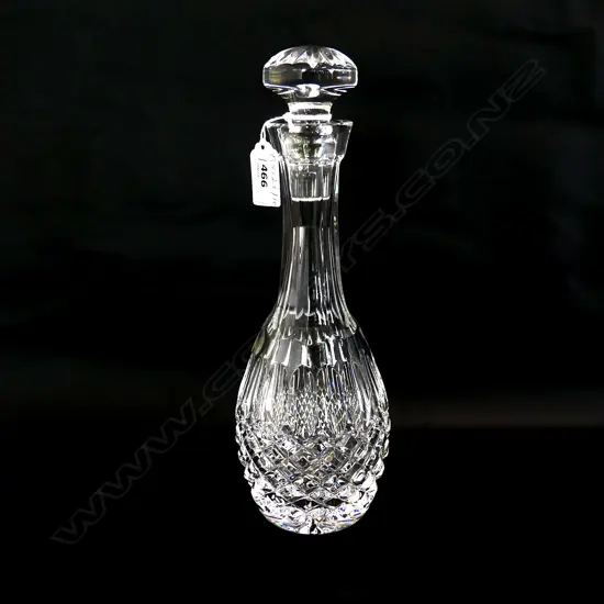 WATERFORD COLLEEN CRYSTAL DECANTER MADE IN IRELAND WITH LABEL NEVER USED H. 280mm
