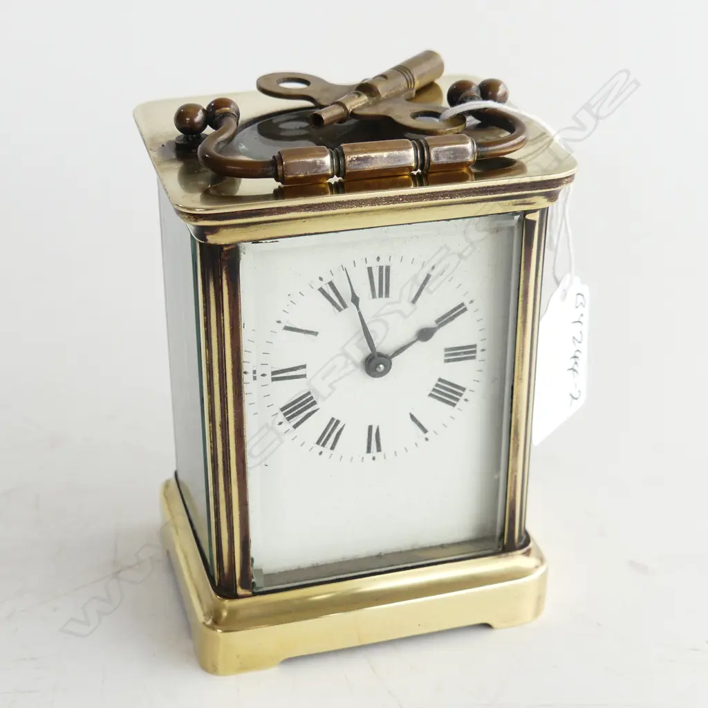 19THC FRENCH CASED CARRIAGE CLOCK Image 1++