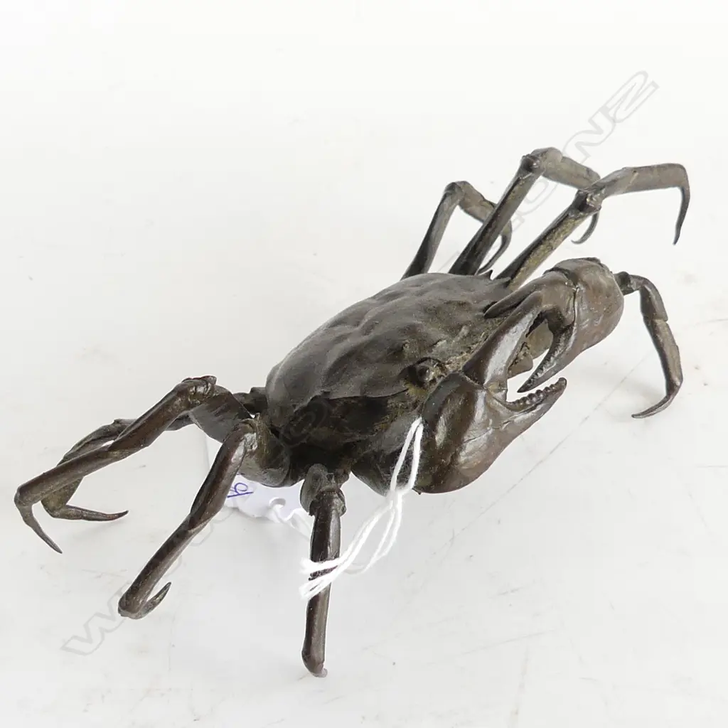 ORIENTAL BRONZE CRAB W.150mm Image 1++