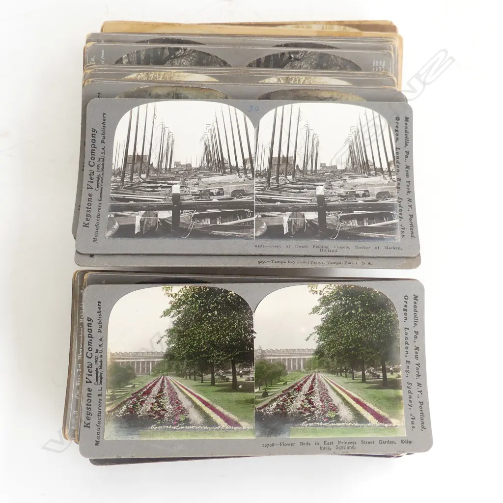 53 ANTIQUE STEREO CARDS Image 1++