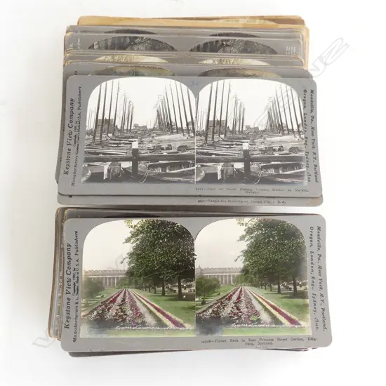 53 ANTIQUE STEREO CARDS