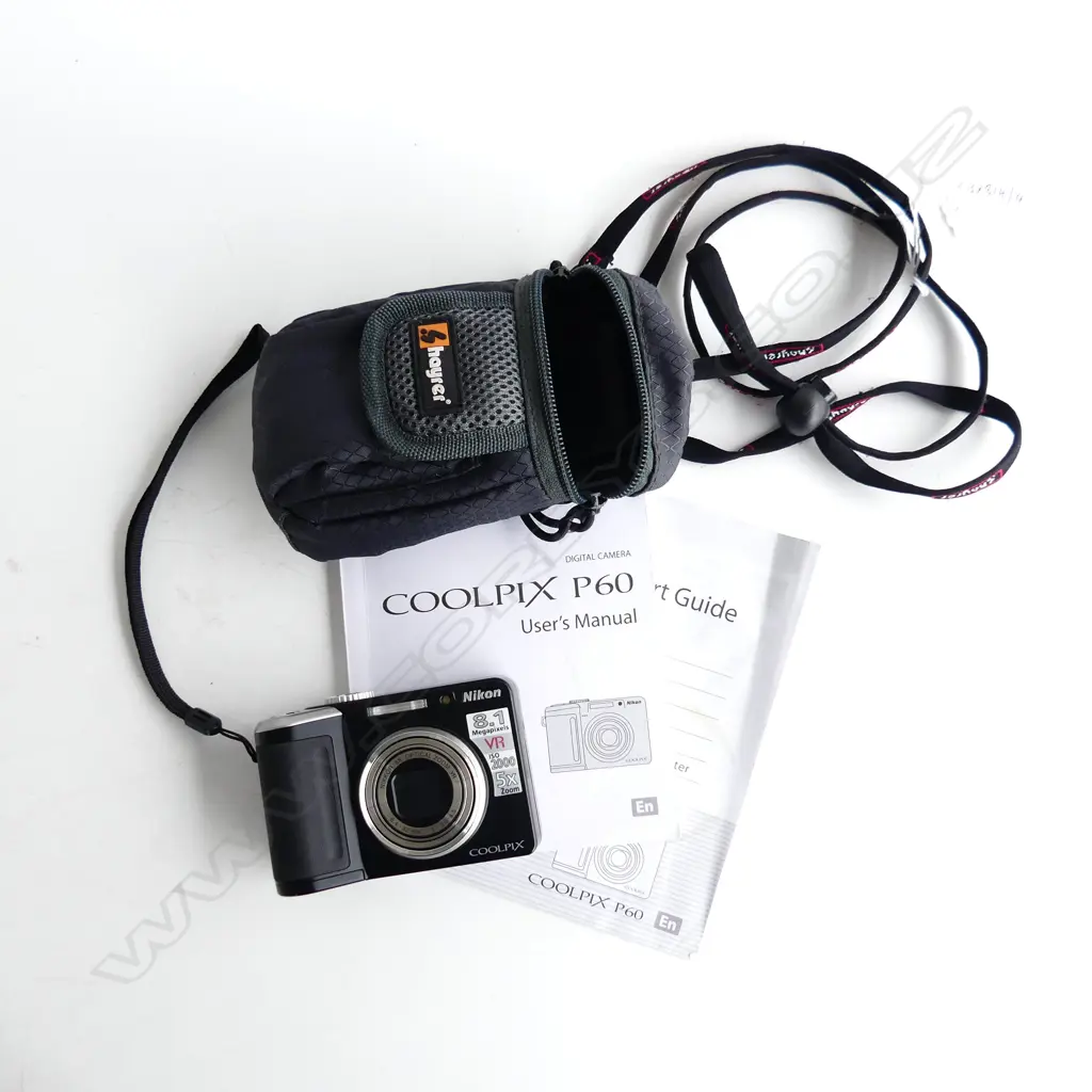 NIKON COOLPIX 8.1 CAMERA 5X200 ZOOM, IN CASE Image 1++