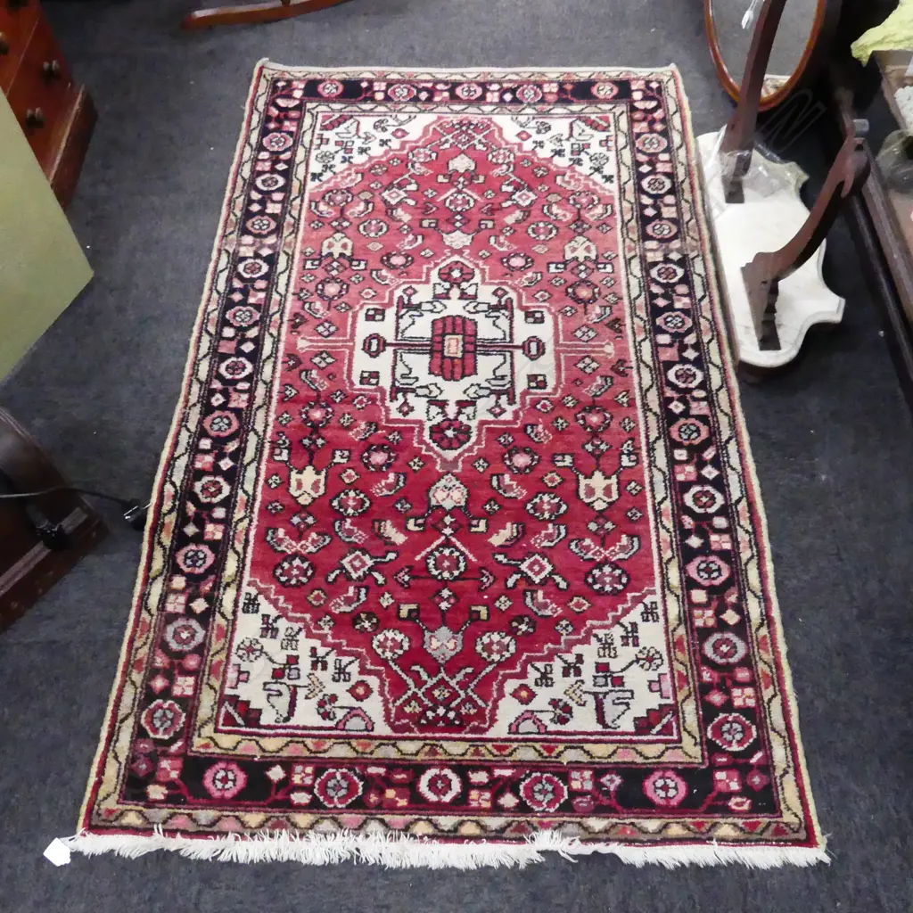 LG HAND KNOTTED WOOL PILE IRANIAN BAKTIARI RUG 1700x1020mm Image 1++
