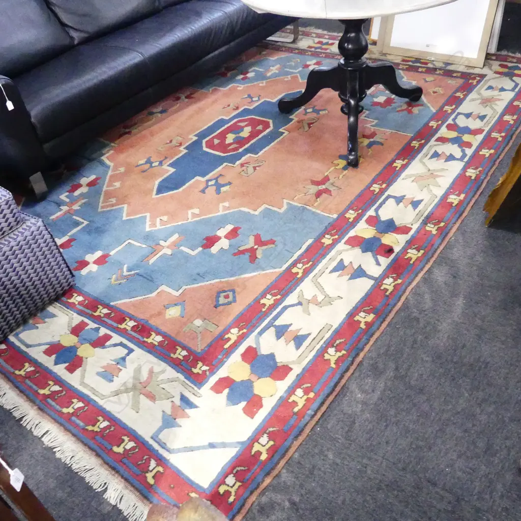 LG HANDKNOTTED ALL WOOL RUG 3200x2480mm Image 1++