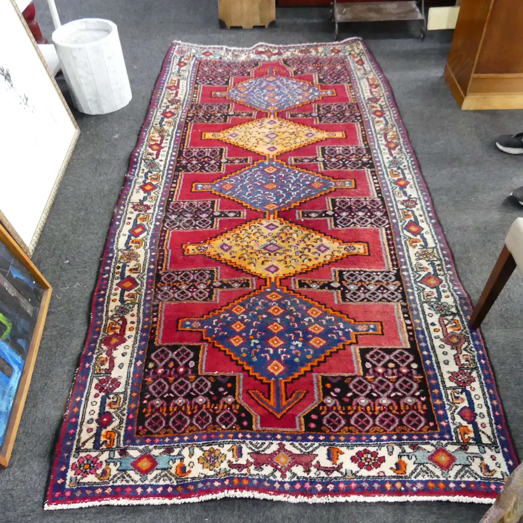LG HAND KNOTTED WOOL PILE RUG 2700x1350mm Image 1++