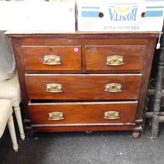 EDWARDIAN CHEST OF DRAWERS 1000x460x920mm